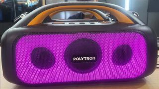 Party Speaker, Mesin Musik Mini di Polytron di Arena PRJ