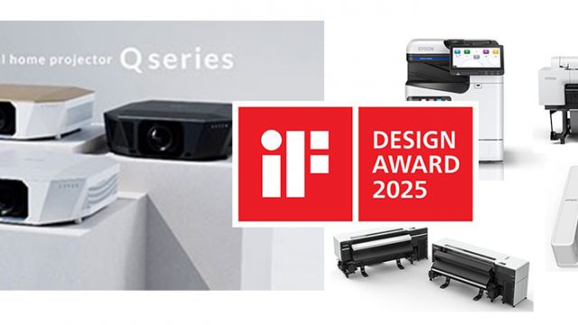 2 Proyektor Cinema & 3 Printer Epson Sabet iF Design Award 2025