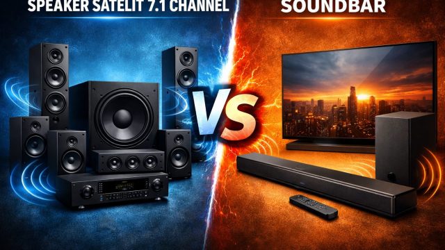 Pilih Speaker Mini Satelit (7.1 channel) atau Soundbar?